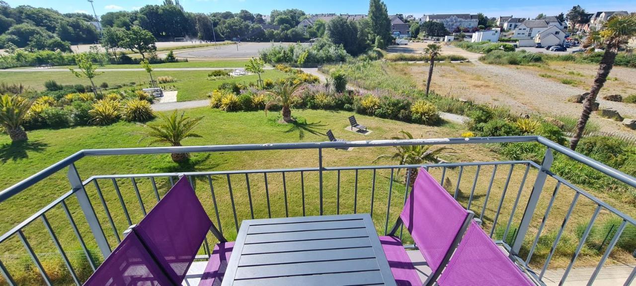 Appartement Devant La Plage Avec Piscine Concarneau Exterior foto