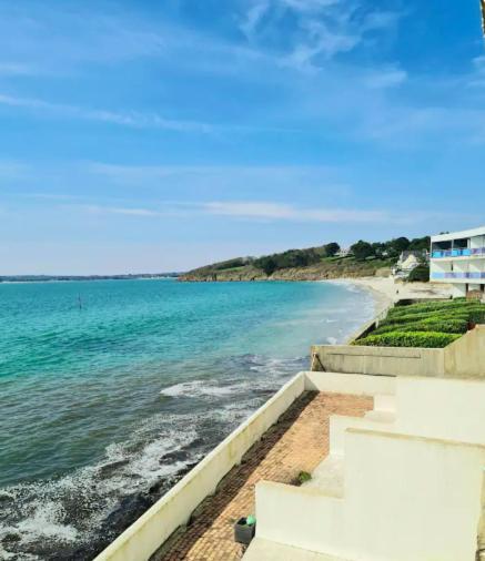 Appartement Devant La Plage Avec Piscine Concarneau Exterior foto